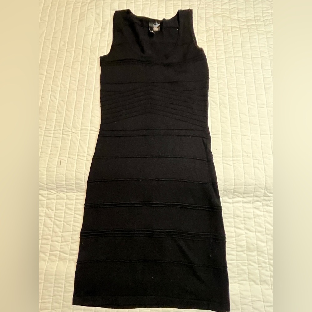 H&M Divided black bodycon dress
